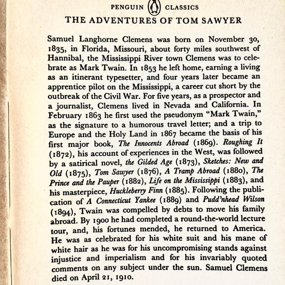 The Adventures of Tom Sawyer - Mark Twain - Picture 5 of 6